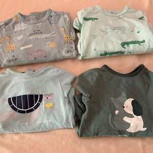 4 100% Cotton pajamas